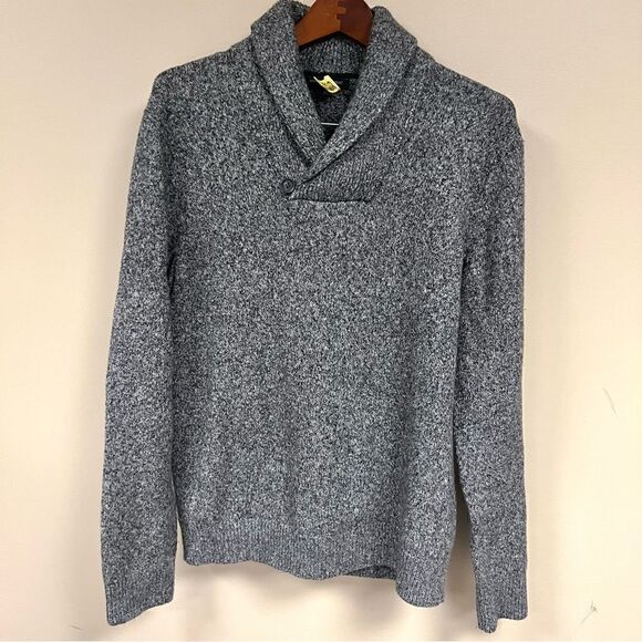 Banana Republic knit heathered grey sweater size M - Picture 1 of 7